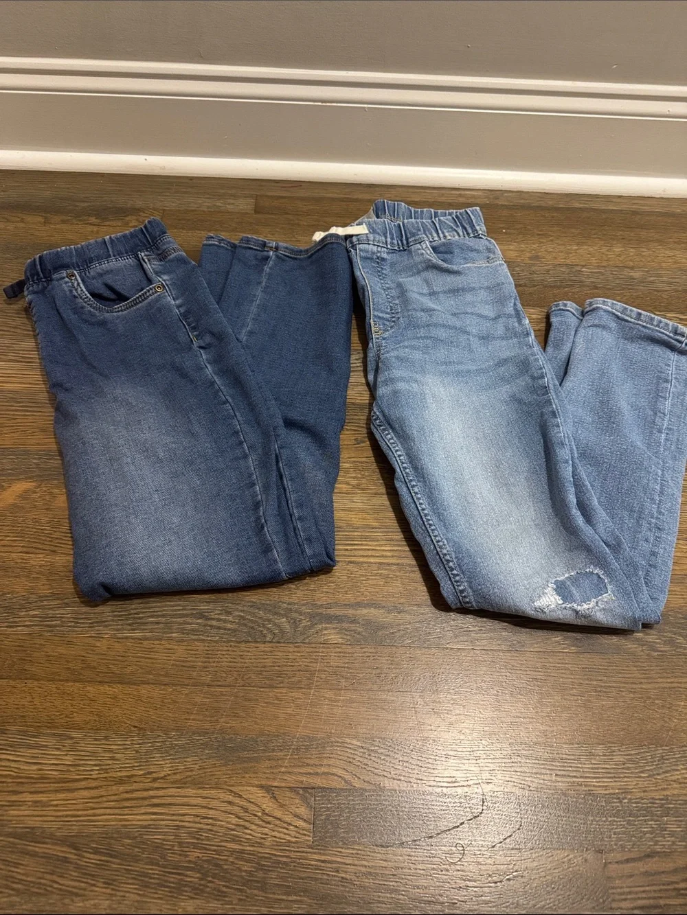 Carter's Two-Pair Kids Denim Jeans - Dark Blue & Light Blue